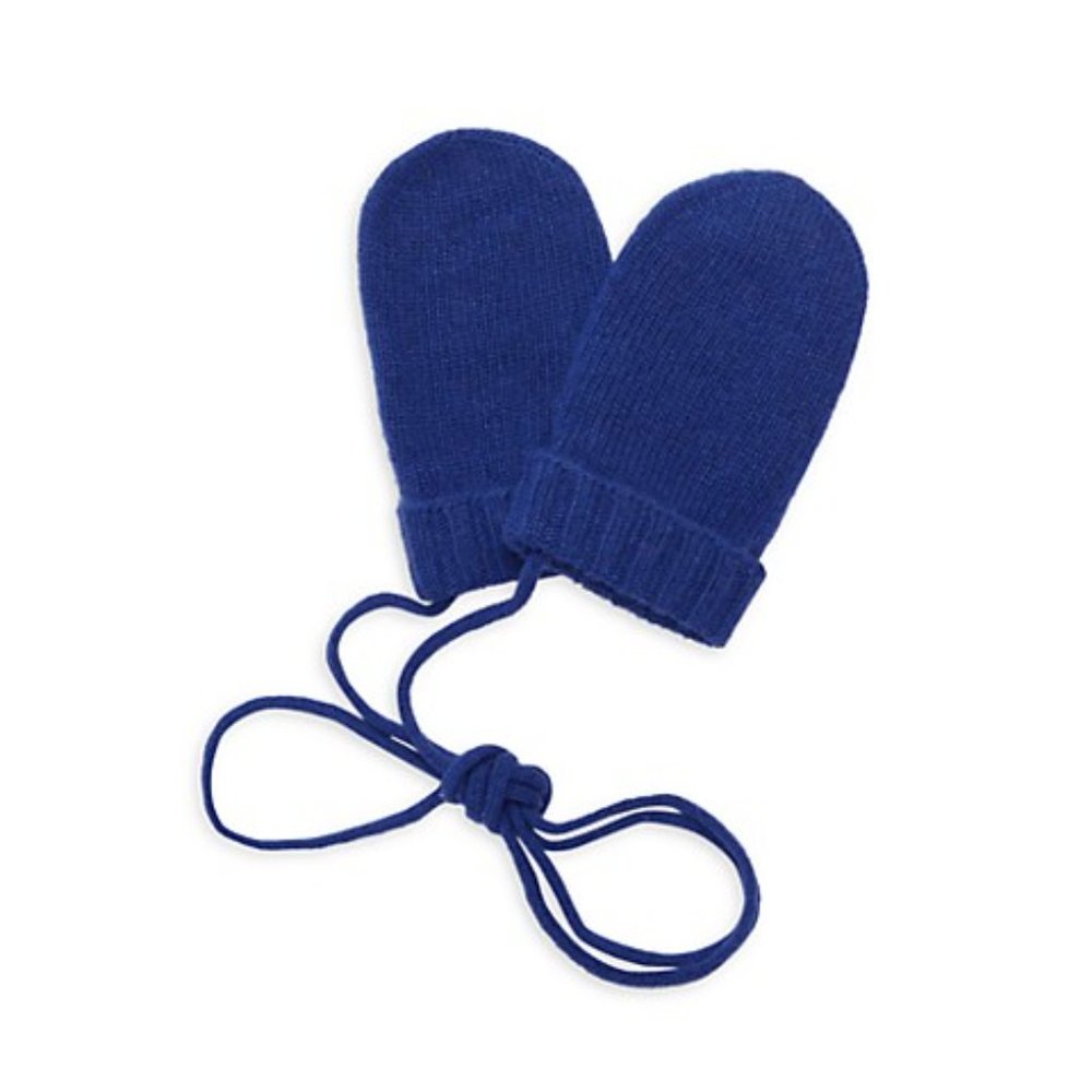 NEW Portolano Kids Cashmere Baby Self-Tie Mittens 6-9 Months Makes a great gift!
